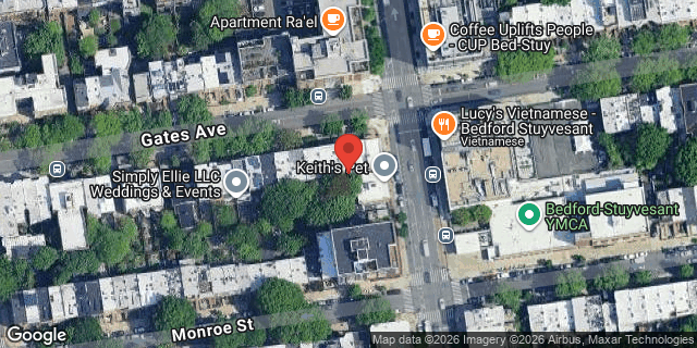 Aerial map of 306 GATES AVENUE, Brooklyn