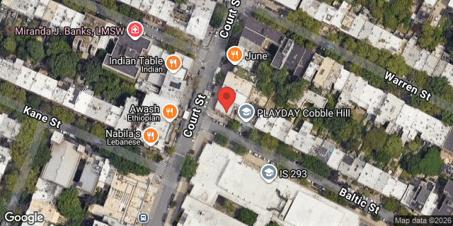 Aerial map of 241 COURT STREET, Brooklyn