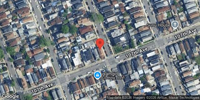 Aerial map of 127-21 107 AVENUE, Queens