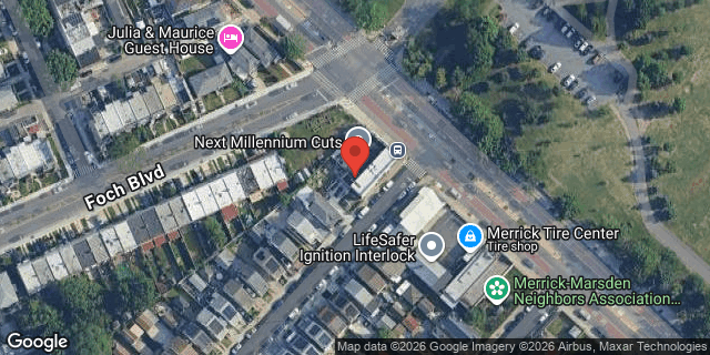 Aerial map of 117-06 MERRICK BOULEVARD, Queens