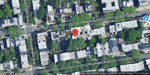 Aerial map of 660 MADISON STREET, Brooklyn