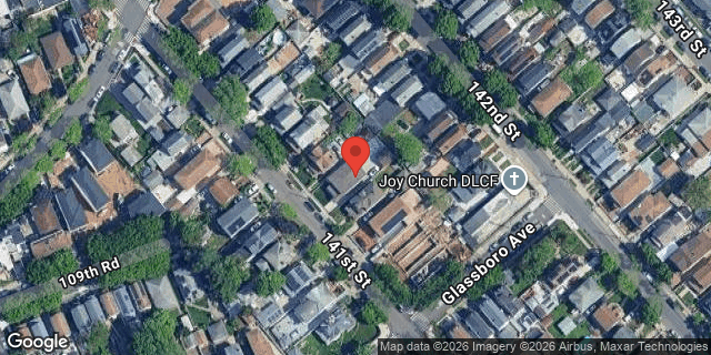 Aerial map of 109-53 141 STREET, Queens