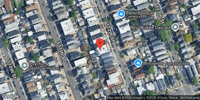 Aerial map of 101-42 112 STREET, Queens