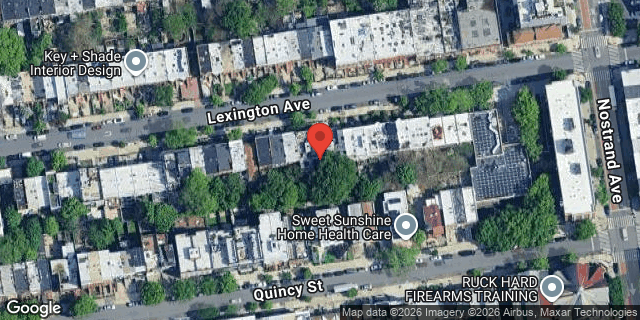 Aerial map of 228 LEXINGTON AVENUE, Brooklyn