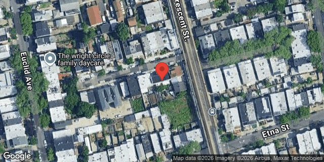 Aerial map of 9 COX PLACE, Brooklyn
