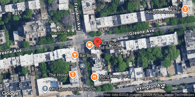 Aerial map of 350 GREENE AVENUE, Brooklyn
