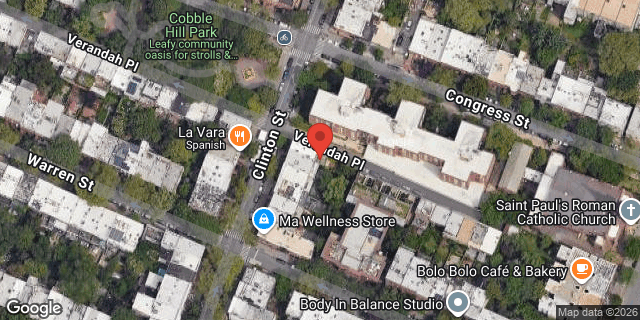 Aerial map of 247 CLINTON STREET, Brooklyn