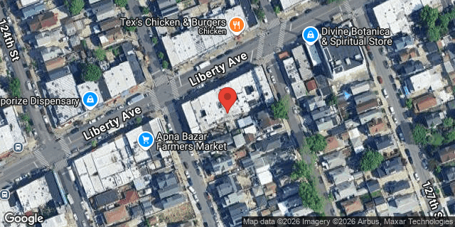 Aerial map of 125-10 LIBERTY AVENUE, Queens