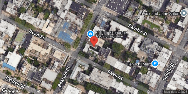 Aerial map of 113 BOERUM PLACE, Brooklyn