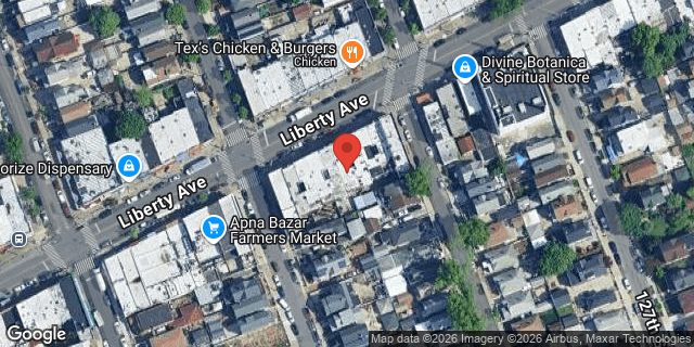 Aerial map of 125-12 LIBERTY AVENUE, Queens