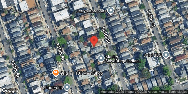 Aerial map of 101-42 116 STREET, Queens