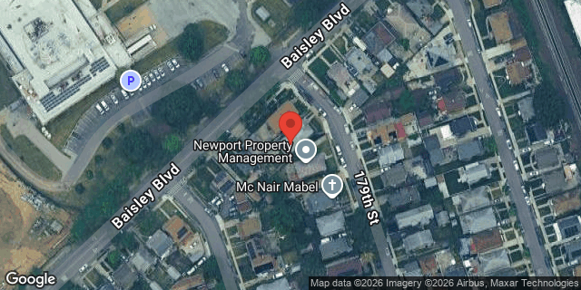 Aerial map of 118-06 179 STREET, Queens