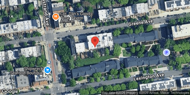 Aerial map of 508 GREENE AVENUE, Brooklyn