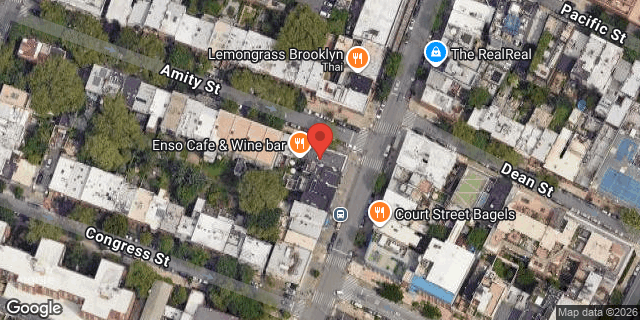Aerial map of 162 COURT STREET, Brooklyn