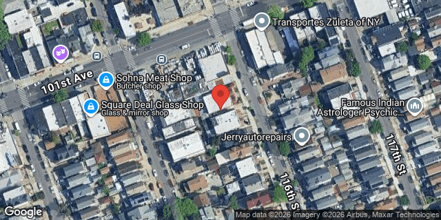 Aerial map of 101-06 116 STREET, Queens