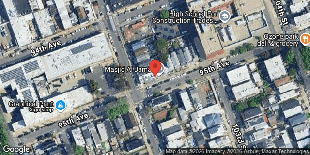 Aerial map of 94-17 102 STREET, Queens