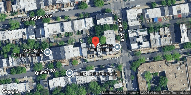 Aerial map of 565 QUINCY STREET, Brooklyn