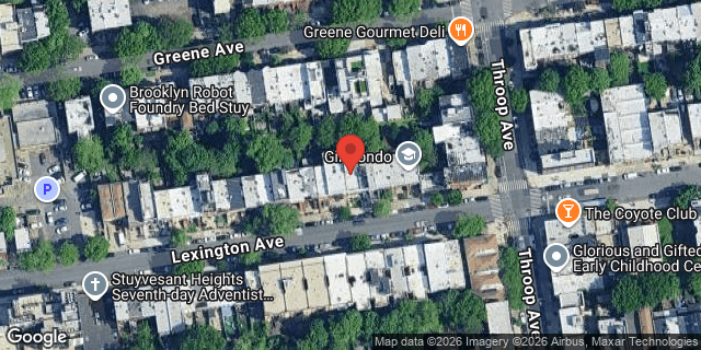 Aerial map of 479 LEXINGTON AVENUE, Brooklyn