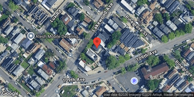 Aerial map of 143-12 LAKEWOOD AVENUE, Queens