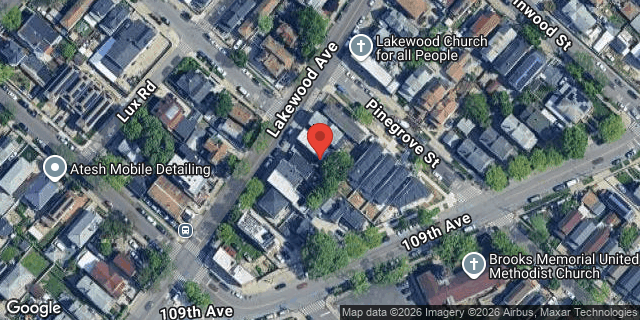 Aerial map of 143-20 LAKEWOOD AVENUE, Queens