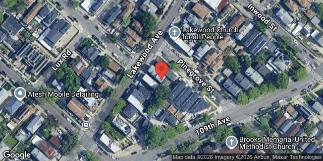 Aerial map of 143-24 LAKEWOOD AVENUE, Queens