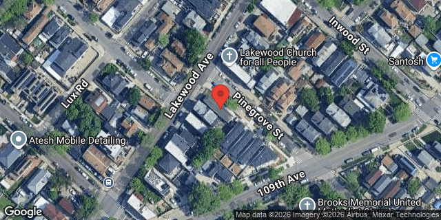 Aerial map of 143-30 LAKEWOOD AVENUE, Queens