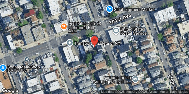 Aerial map of 116-16 101 AVENUE, Queens