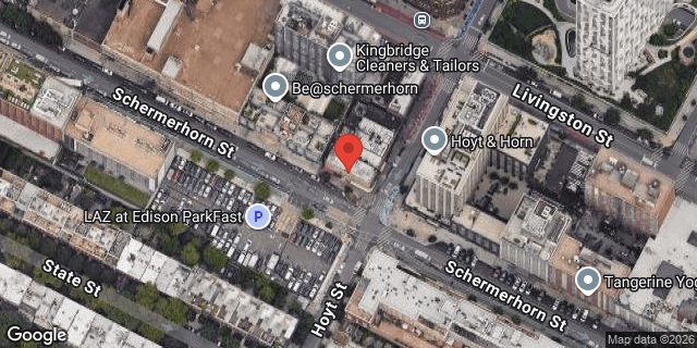 Aerial map of 50 HOYT STREET, Brooklyn