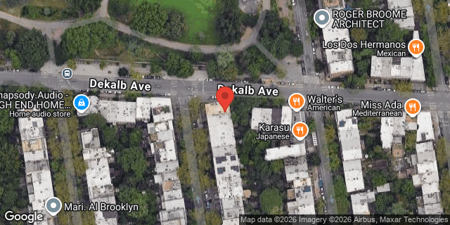 Aerial map of 1 SOUTH OXFORD STREET, Brooklyn