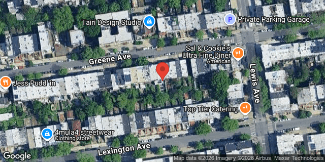 Aerial map of 774 GREENE AVENUE, Brooklyn