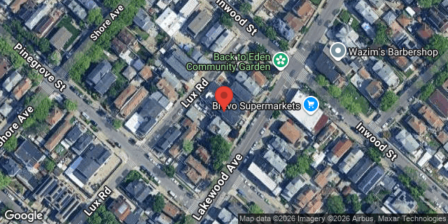 Aerial map of 144-17 LAKEWOOD AVENUE, Queens