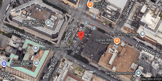 Aerial map of 55 SMITH STREET, Brooklyn