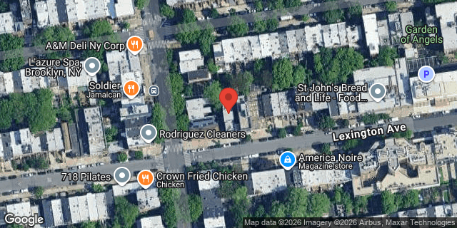 Aerial map of 771 LEXINGTON AVENUE, Brooklyn