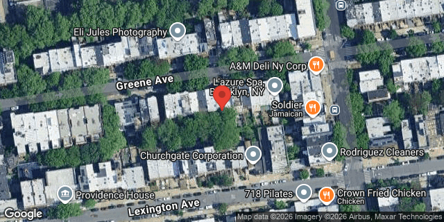Aerial map of 912 GREENE AVENUE, Brooklyn