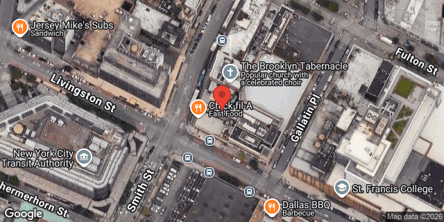 Aerial map of 27 SMITH STREET, Brooklyn