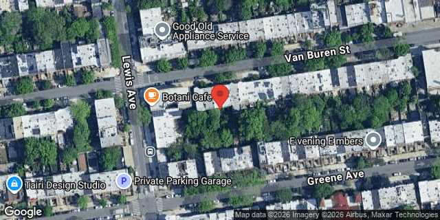 Aerial map of 270 VAN BUREN STREET, Brooklyn