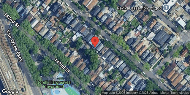 Aerial map of 105-28 REMINGTON STREET, Queens