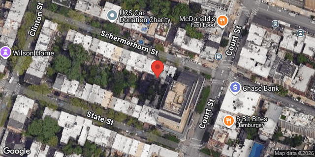 Aerial map of 36 SCHERMERHORN STREET, Brooklyn
