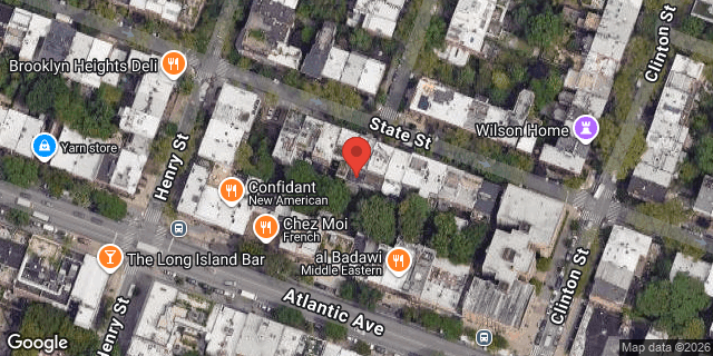 Aerial map of 126 STATE STREET, Brooklyn