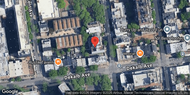 Aerial map of 240 FRANKLIN AVENUE, Brooklyn