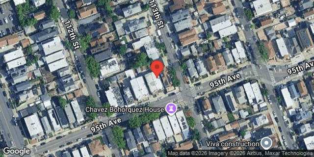 Aerial map of 112-15 95 AVENUE, Queens