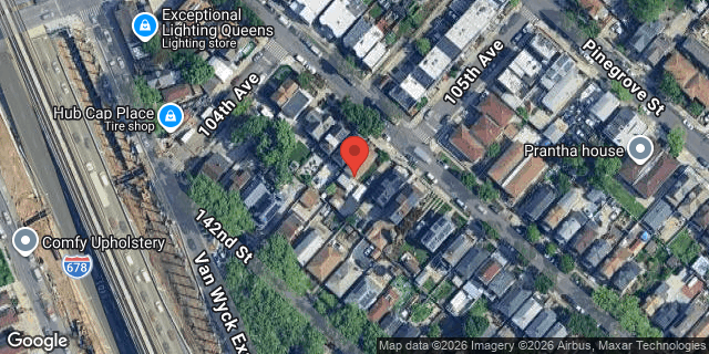 Aerial map of 104-16 REMINGTON STREET, Queens