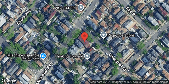 Aerial map of 145-66 LAKEWOOD AVENUE, Queens