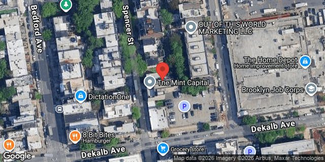Aerial map of 225 SPENCER STREET, Brooklyn