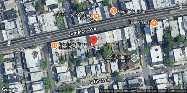 Aerial map of 79-08 JAMAICA AVENUE, Queens