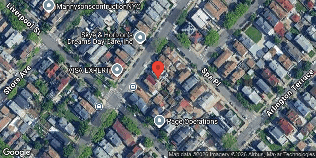 Aerial map of 146-12 LAKEWOOD AVENUE, Queens