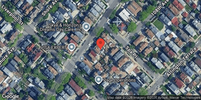 Aerial map of 146-14 LAKEWOOD AVENUE, Queens