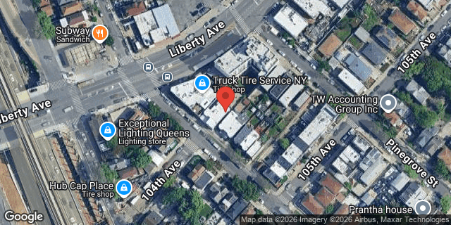 Aerial map of 103-15 REMINGTON STREET, Queens
