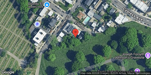 Aerial map of 80-58 57 STREET, Queens