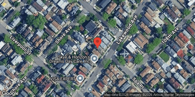 Aerial map of 146-21 LAKEWOOD AVENUE, Queens